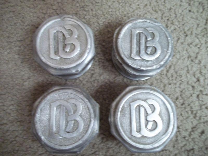 Rare vintage 1920's db dodge brothers hubcaps set of 4 