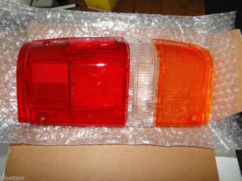 1 pr tail light lens for 84-88 toyota pu or 4 runner left and right new in box