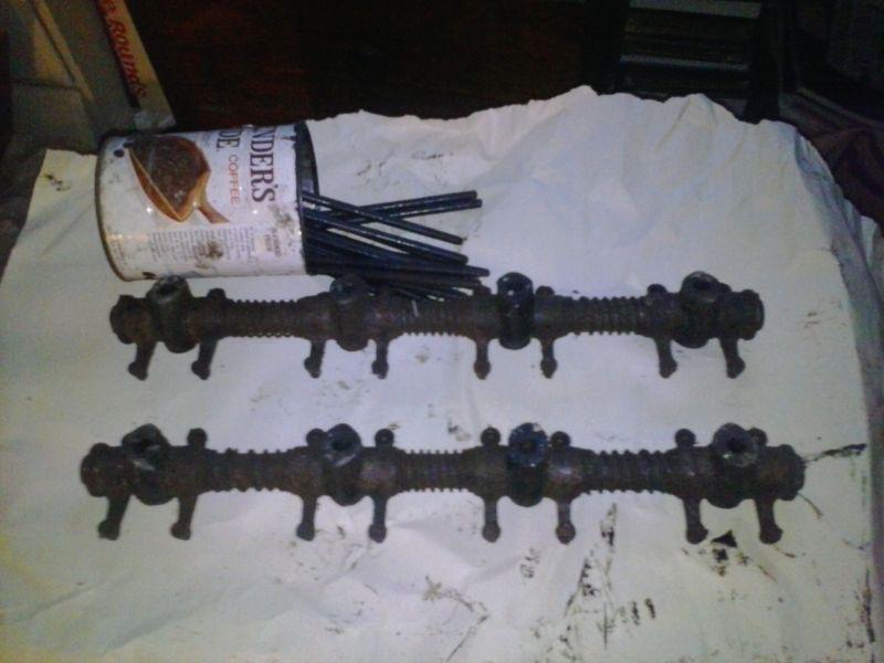 1951 cadillac engine  pair rocker arms with push rods  excellent