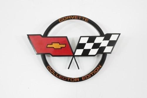 Corvette front and rear emblem  collectors edition