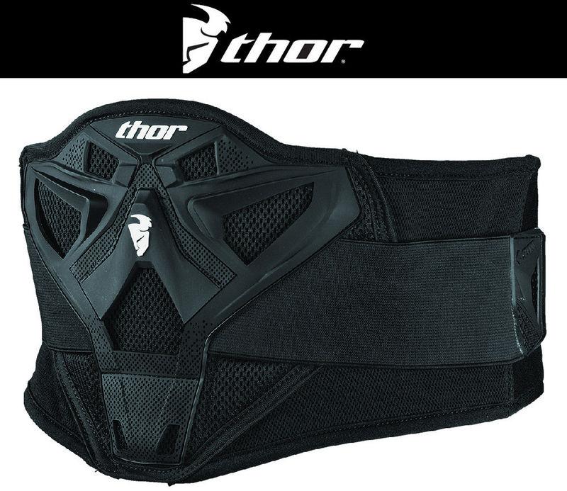 Thor youth sector black kidney belt dirt bike armor protection mx atv 2014