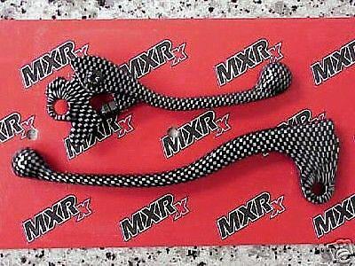 Yamaha yz wr wrf 125 250 426 450 carbon fiber levers