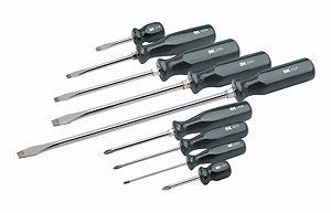 Sk hand tool  llc 86006 9 piece suregrip screwdriver