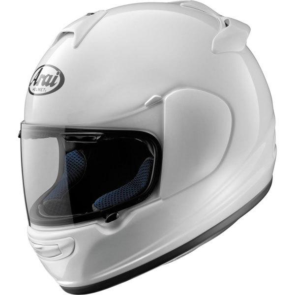 White m arai vector-2 solid helmet