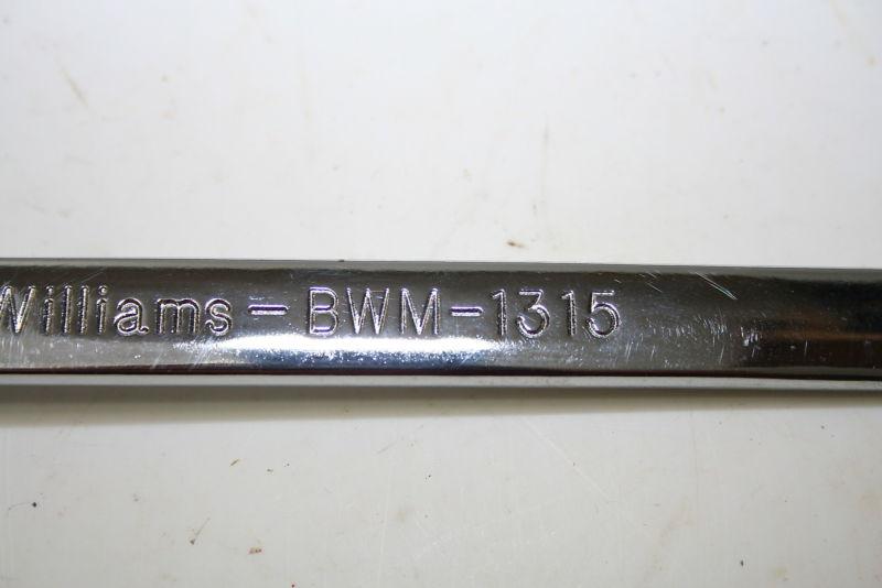 WILLIAMS 10° OFFSET METRIC BOX WRENCH NOS BWM1315 15 mm X 13  mm Chrome, US $9.99, image 2