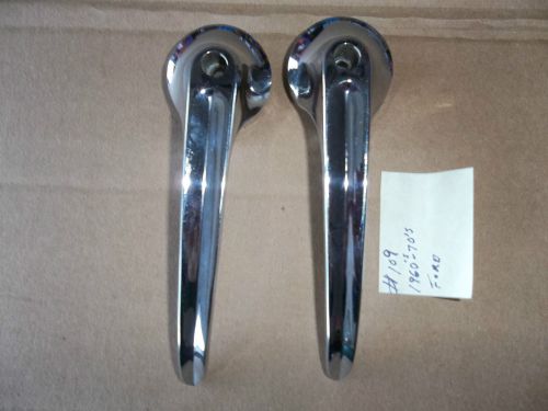 Pair of inside door handles for 1960&#039;s 70&#039;s ford  #109