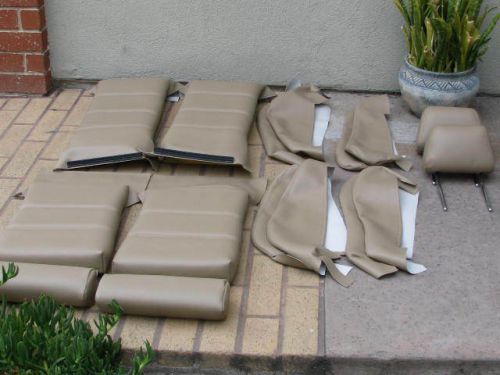 Bmw e30 325i 318i  325is m3 sport seats natural tan upholstery kit german vinyl