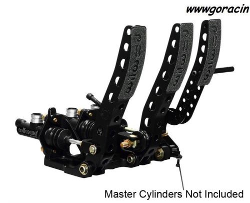 Wilwood brake, clutch &amp; throttle pedal  w/ throttle link - 5.25 to 1 - floor mt