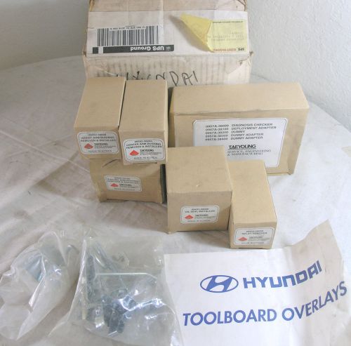 Hyundai specialty tool lot airbag tester bushing tools mixed lot taeyoung oem