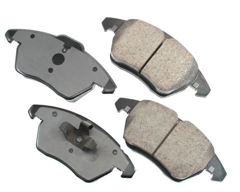 Disc brake pad-euro ultra premium ceramic pads front akebono fits 11-15 vw jetta