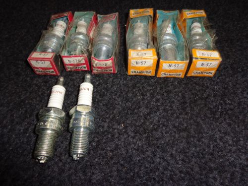 Champion n 57 spark plugs dragster funny car altered street rod hot rod