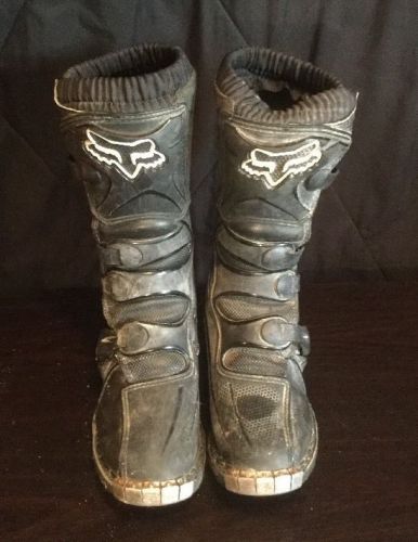 Fox rc boots motorcycle atv offroad dirt bike quad motocross tcker junior size 5