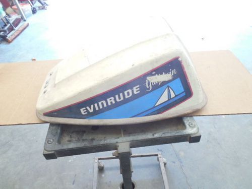 1982 evinrude sailtwin 9.9 2 cycle outboard upper cowl