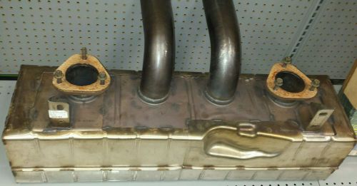 2005-2006 ford gt supercar oem take off stainless exhaust / muffler gt / gt40