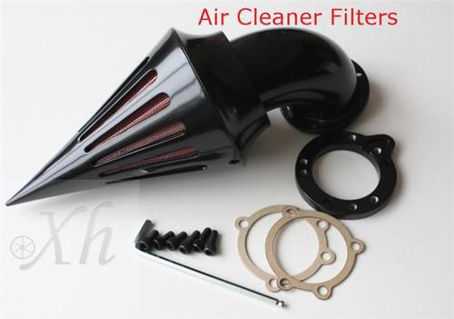 Spike air cleaner filter kits for harley s&s custom cv evo xl sportster black