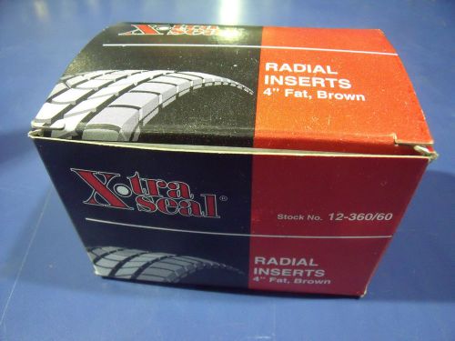 Pack of 60 - xtra seal 4&#034; radial inserts - tubeless tire repair -  made in usa