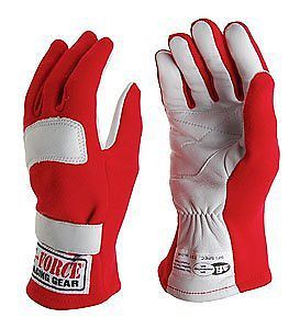 G-force 4100smlrd g1 red small junior racing gloves