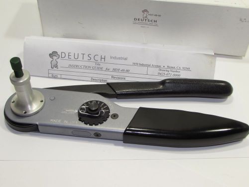 Awesome!!! deutsch crimper hdt-48-00 made in usa new!!!