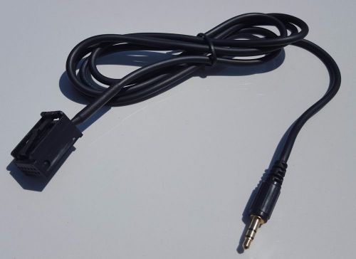 Bmw 3.5mm aux cable for bmw 12pin quadlock cable 5 6 z4 x3 x5 e39 e60 e61