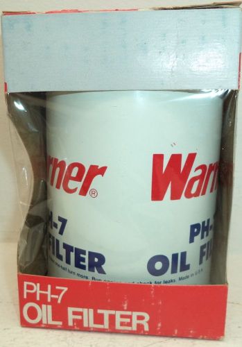 Warner ph-7 oil filter buick,olds,pontiac,cadillac,american motors, rambler
