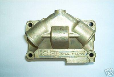 Holley double pumper secondary fuel bowl, #134-104  aed demon  qft carbs  
