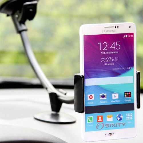 Windshield suction cup phone mount for samsung galaxy note 2 3 4 mini vx