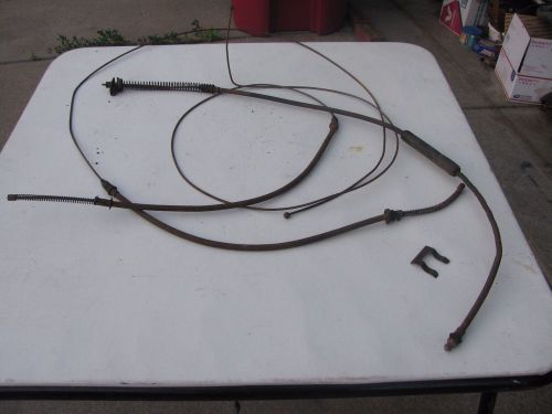 1966-67 ford fairlane 500 xl gt parking brake cables