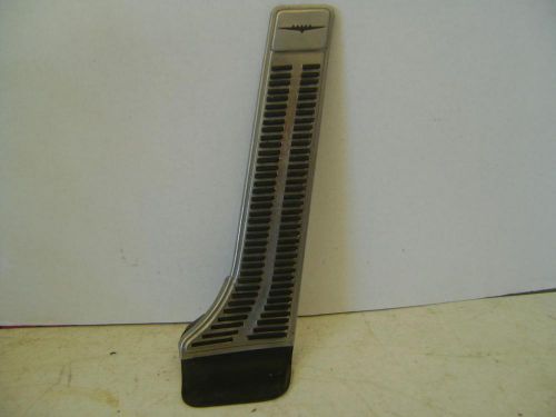 Vintage chrome and rubber chevrolet ford gm gas accelerator pedal # 53259