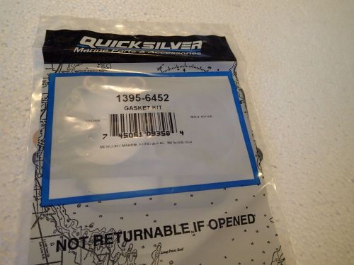 Mercruiser carburetor repair gasket kit quicksilver 1395-6452