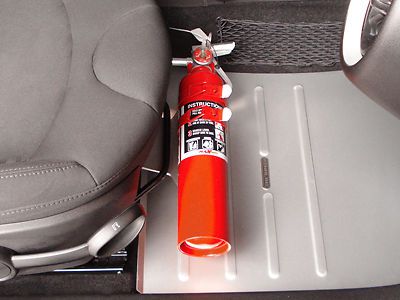 Rennline 01+ mini fire extinguisher mount black