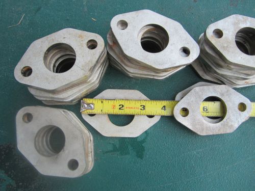 Stainless steel header flanges