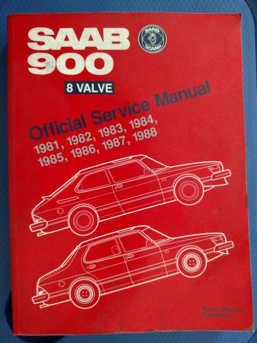 Saab 900 - official service manual - 8 valve - bentley   1981-1988