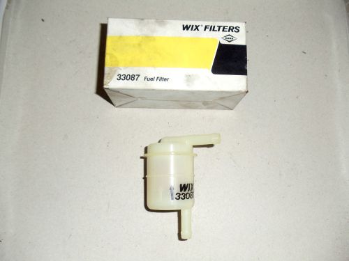 1 wix fuel gas filter 33087  new in box