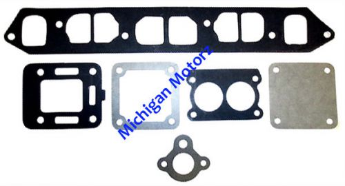 Mercruiser 4 cyl. exhaust manifold gasket set, replaces 27-99777a1, 18-4367