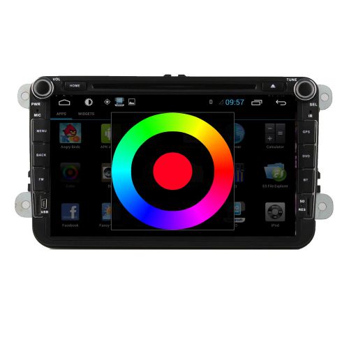 Hd 8&#034; android 4.4 car dvd player gps 3g wifi radio for vw 2004-2013 passat jetta