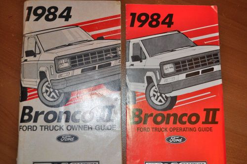 1984 bronco ii owners manual