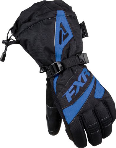 Fxr fusion womans gloves black/blue