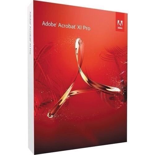 Genuine adobe acrobat xi pro retail 1 user/s) full version for windows 65195200