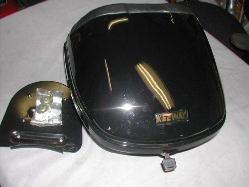 Keeway f-act matrix 50cc scooter rear top luggage case trunk oem black