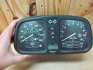 1980s bmw motorcycle 1000cc speedometer tachometer instrument cluster panel