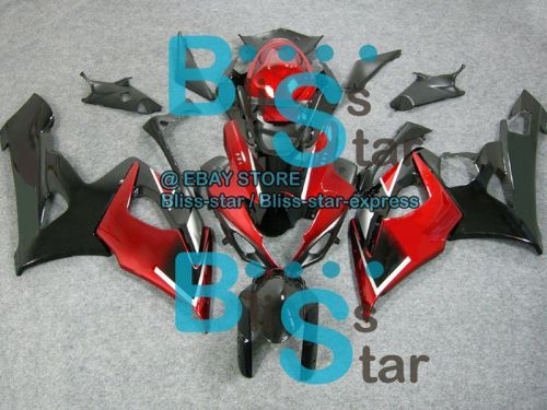Red glossy gsx-r1000 fairing bodywork kit fit suzuki gsxr1000 2005-2006 21 b2