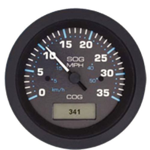 Teleflex #781684080p - 80 mph - gps speedometer gauge