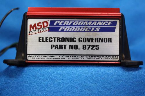 Ignitor msd electronic governor part # 8725