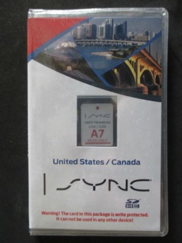 A7 new 2016 map update navigation sd card , sync fits all ford &amp; lincoln look a6