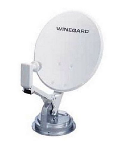 Rv trailer crank-up satellite antenna w/ digital magic sensor winegard rm-dm46