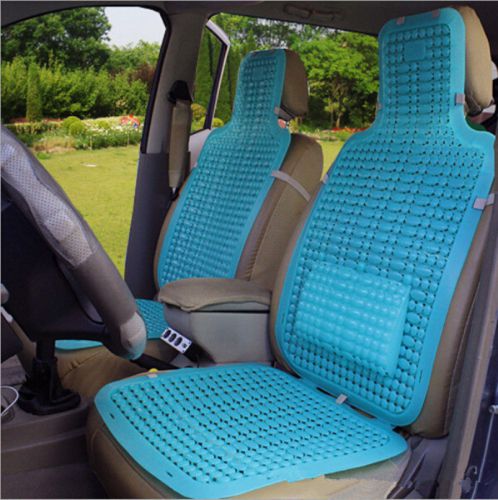 Blue massage seat cover comfortable cool plastic seat cover for all car 1pc