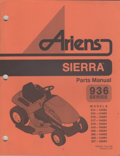 1996 ariens sierra 936 series p/n 036502a  parts manual (193)