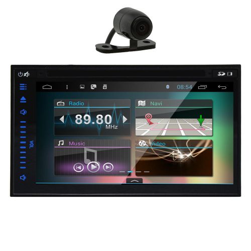 7&#034; 2din android 4.4 3g-wifi tablet gps nav car stereo dvd player quad-core radio