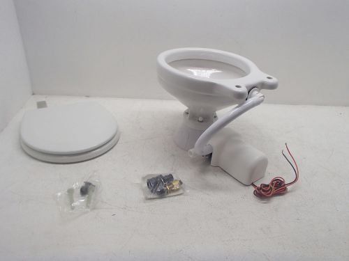 Jabsco 37010-0090 marine marine electric toilet (12-volt, 25-amp, compact size)