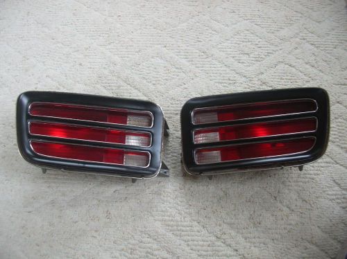1970 oem barracuda tail light set